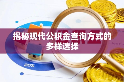 南浔揭秘现代公积金查询方式的多样选择